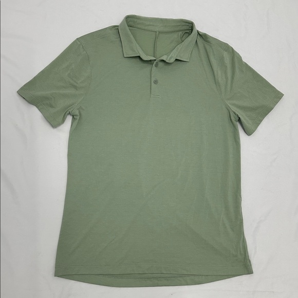 Lululemon Evolution Short-Sleeve Polo Shirt Athletic Performance Top - Picture 1 of 6